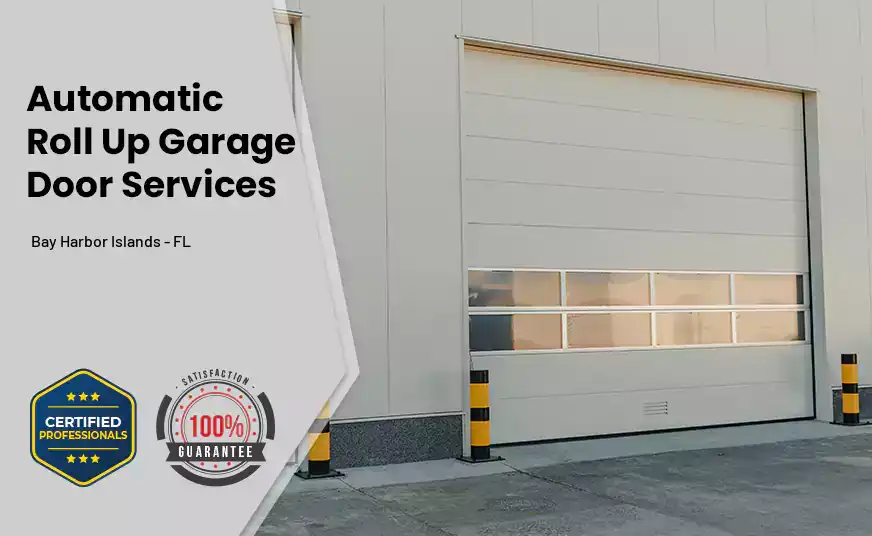 Automatic Roll Up Garage Door Bay Harbor Islands - FL 