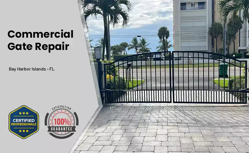 Commercial Gate Repair Bay Harbor Islands - FL 