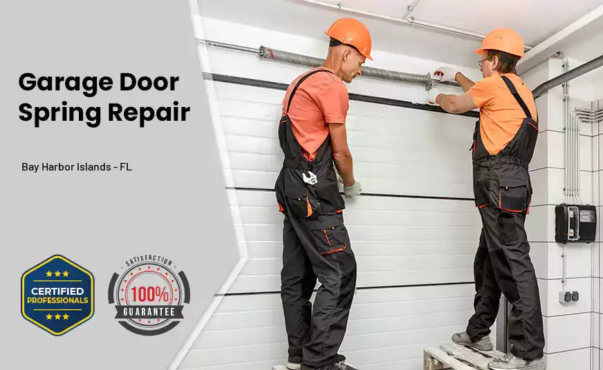 Garage Door Spring Repair Bay Harbor Islands - FL 