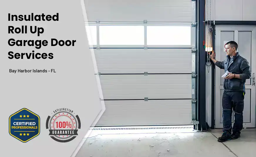 Insulated Roll Up Garage Door Bay Harbor Islands - FL 