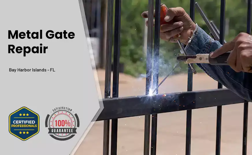 Metal Gate Repair Bay Harbor Islands - FL 