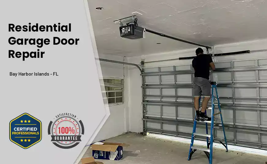 Residential Garage Door Repair Bay Harbor Islands - FL 