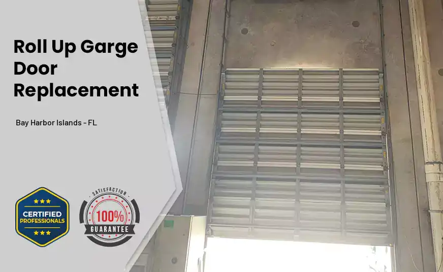 Roll Up Garage Door Replacement Bay Harbor Islands - FL 