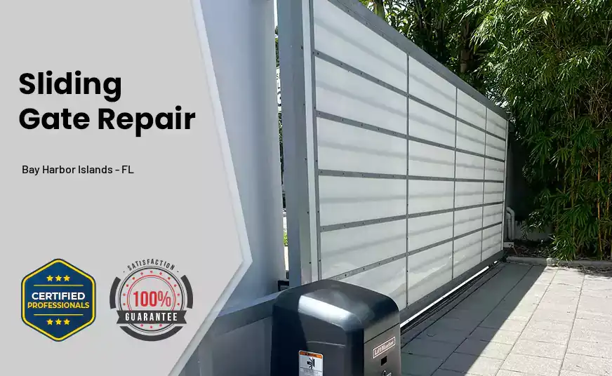 Sliding Gate Repair Bay Harbor Islands - FL 