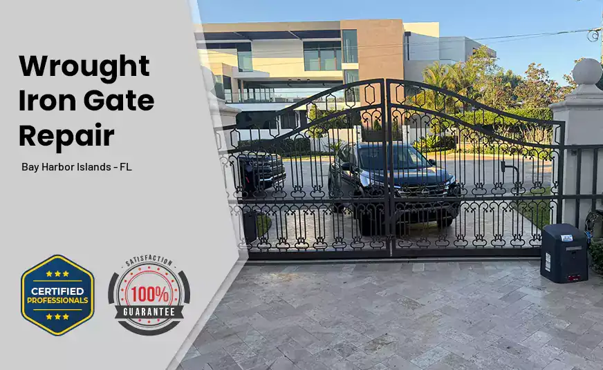  Wrought Iron Gate Repair Bay Harbor Islands - FL 