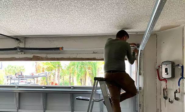 Garage Door Rail Replacement in Bay Harbor Islands, FL