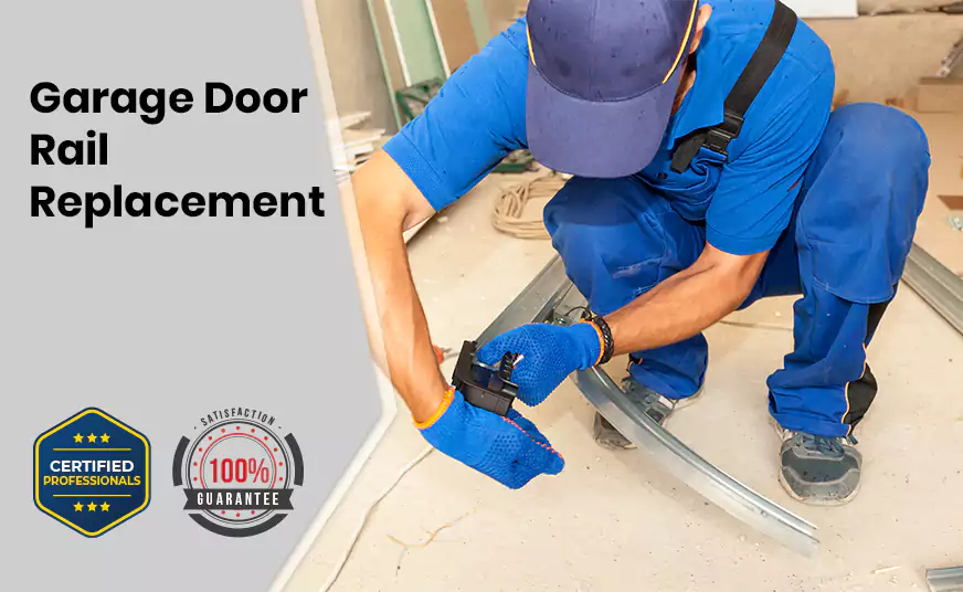 Garage Door Rail Replacement in Bay Harbor Islands, FL