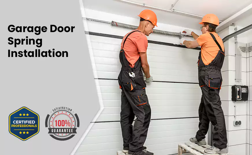 Garage Door Spring Installation in Bay Harbor Islands, FL