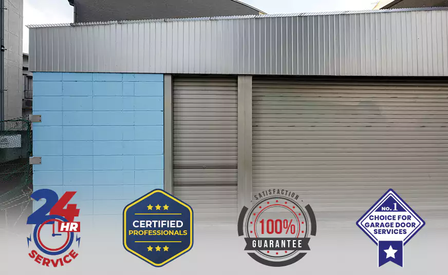 Commercial Metal Roll Up Garage Doors Installation in Bay Harbor Islands, FL