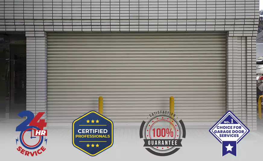 New Amarr Automatic Roll Up Garage Doors Installation in Bay Harbor Islands, FL
